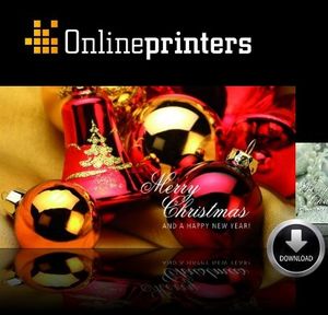 Xmas greetings from onlineprinters.com