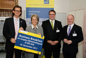 ecoplus-Business-Breakfast: Nachhaltigkeit im Fokus (Foto: ecoplus/Thule G. Jug)