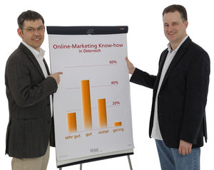 Siegfried Stepke und Michael Kornfeld (Online-Marketing-Forum.at)