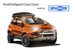 Ford Kompakt-SUV EcoSport dank SPACCER von Hamann Tuning 48mm höher