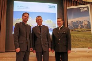 Lukas Krösslhuber, Hans Adelsberger, Walter Eisenmann (Foto: TVB Wilder Kaiser)