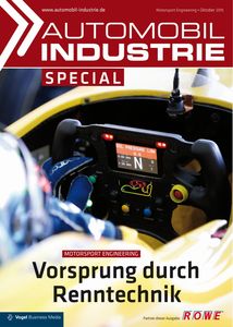 Titelseite des neuen Specials Motorsport Engineering (Foto: Automobil Industrie)