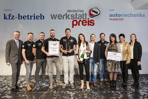 Die Gewinner des Deutschen Werkstattpreises 2016 (Foto: VBM/S. Bausewein)