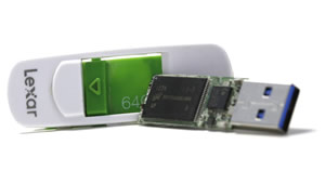 Datenrettung von Lexar USB Stick nach Ausfall (Foto: RecoveryLab)