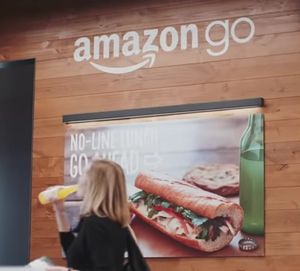 Amazon Go: Technologie steht zum Verkauf (Foto: youtube.com, amazon)