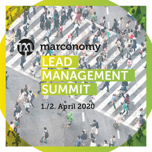 Lead Management Summit wird per Webinar-Software übertragen (© marconomy)