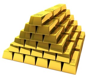 Goldbarren: extrem ungleich verteilter Reichtum weltweit (Bild: Lachmann-Anke, pixabay.com)