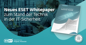Gratis ESET Whitepaper zum Stand der Technik in der IT-Sicherheit (Bild: ESET)