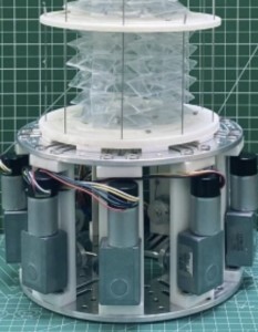 Modularer Roboter auf Basis von Origami-Röhren (Foto: He at al, SSRN, 2023)