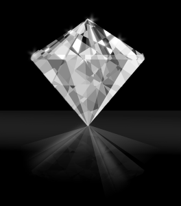 Diamant: Weltweiter Luxusmarkt wächst trotz Krisen (Bild: OpenClipart-Vectors, pixabay.com)