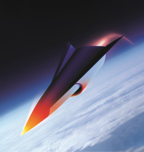 So könnte ein Hyperschall-Flugzeug der Zukunft aussehen (Illustration: geaerospace.com)