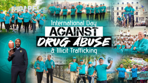 UNO: Internationaler Tag gegen Drogenmissbrauch (Bild: Scientology)