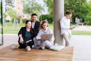 Studierende der FH St. Pölten (Foto: Rauchecker Photography)