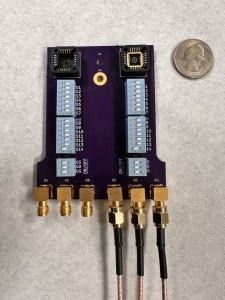 So sieht das Labormodell der elektronischen Zunge aus (Foto: Saptarshi Das, psu.edu)