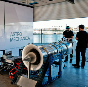 Triebwerk der Zukunft von Astro Mechanica auf dem Prüfstand (Foto: astromecha.co)