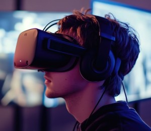 Virtual-Reality-Brille: Auch Gaming-Hardware steht hoch im Kurs (Foto: pixabay.com, Yamu_Jay)