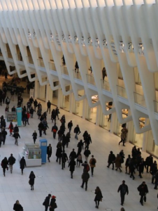 Nahverkehrsbahnhof World Trade Center in New York: anfällig für Fake News (Foto: panynj.gov/path)