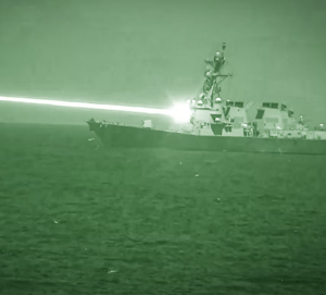 Abschuss: Laserwaffen lassen sich auch auf Kriegsschiffen einsetzen (Illustration: navy.mil)